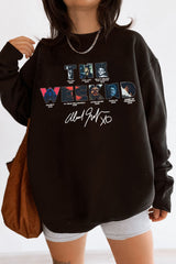 Theweeknd 2025 print sweatshirt