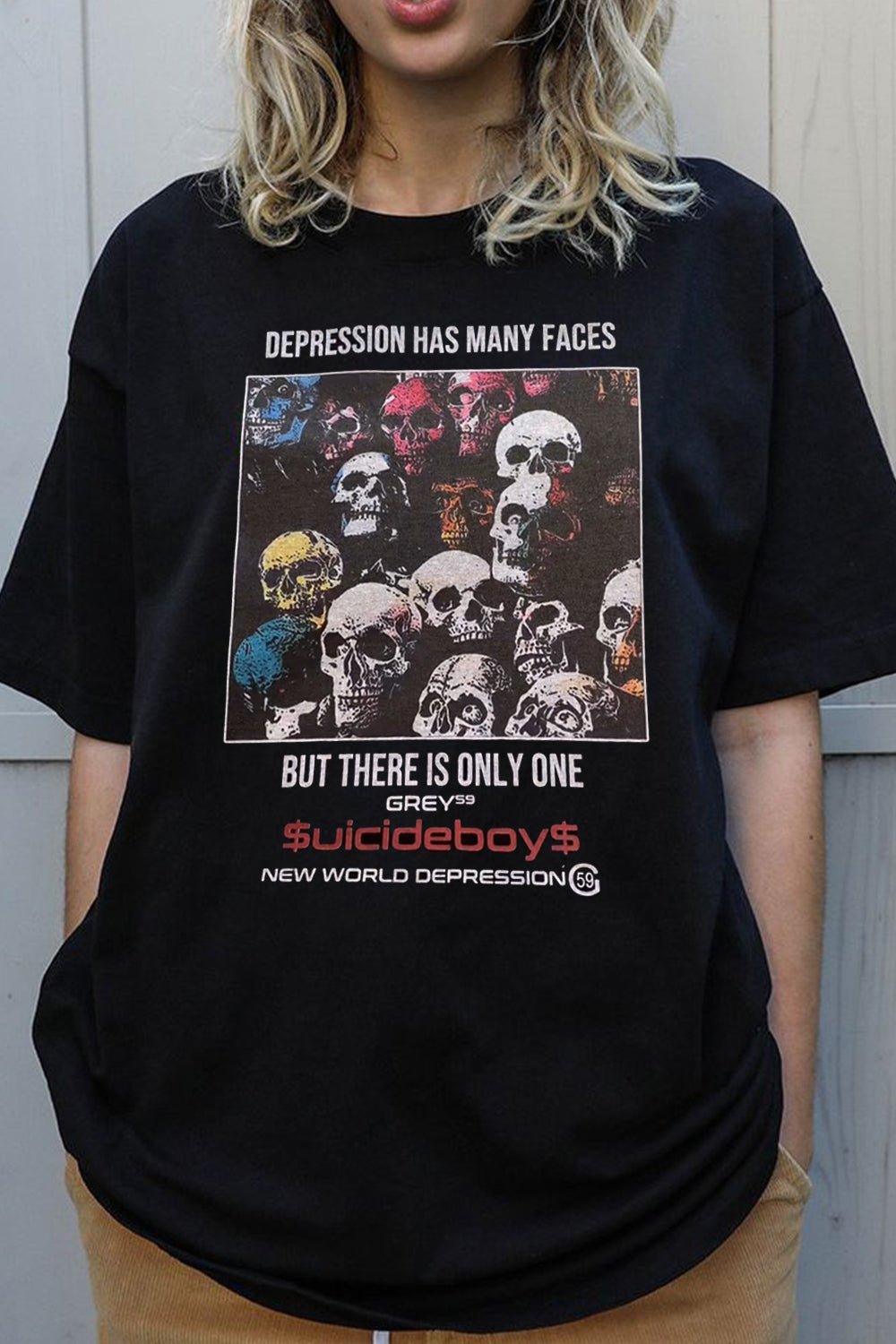 $uicideboy$ skull short-sleeved t-shirt