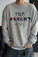 Theweeknd fans print sweatshirt