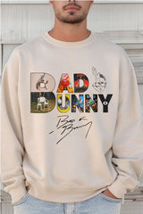 Bad Bunny Album Cover Design Men Sweatshirt