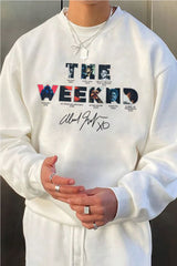 Theweeknd fans print sweatshirt