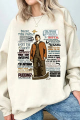 Dean Winchester print sweatshirt