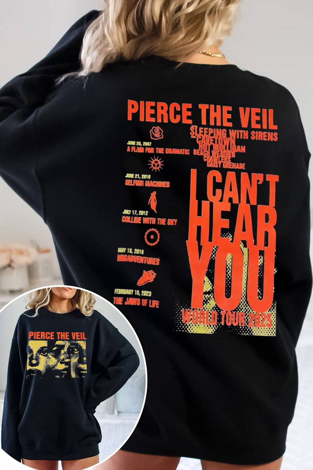 PIERCE THE VEIL sweatshirt