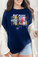 badbunny round neck T-shirt