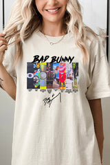 badbunny round neck T-shirt