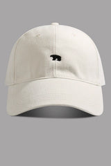 Polar Bear Embroidered Baseball Cap - Unisex