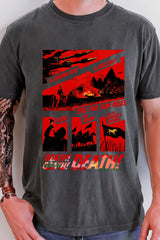 Lord of the Rings-Cycling Print Short Sleeve T-Shirt