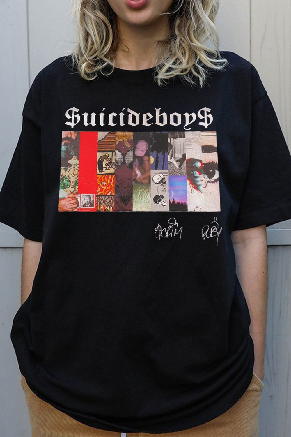 $uicideboy$ printed short-sleeved T-shirt