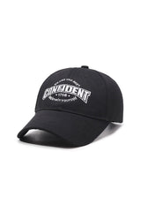 Outdoor letter embroidered baseball cap-unisex style