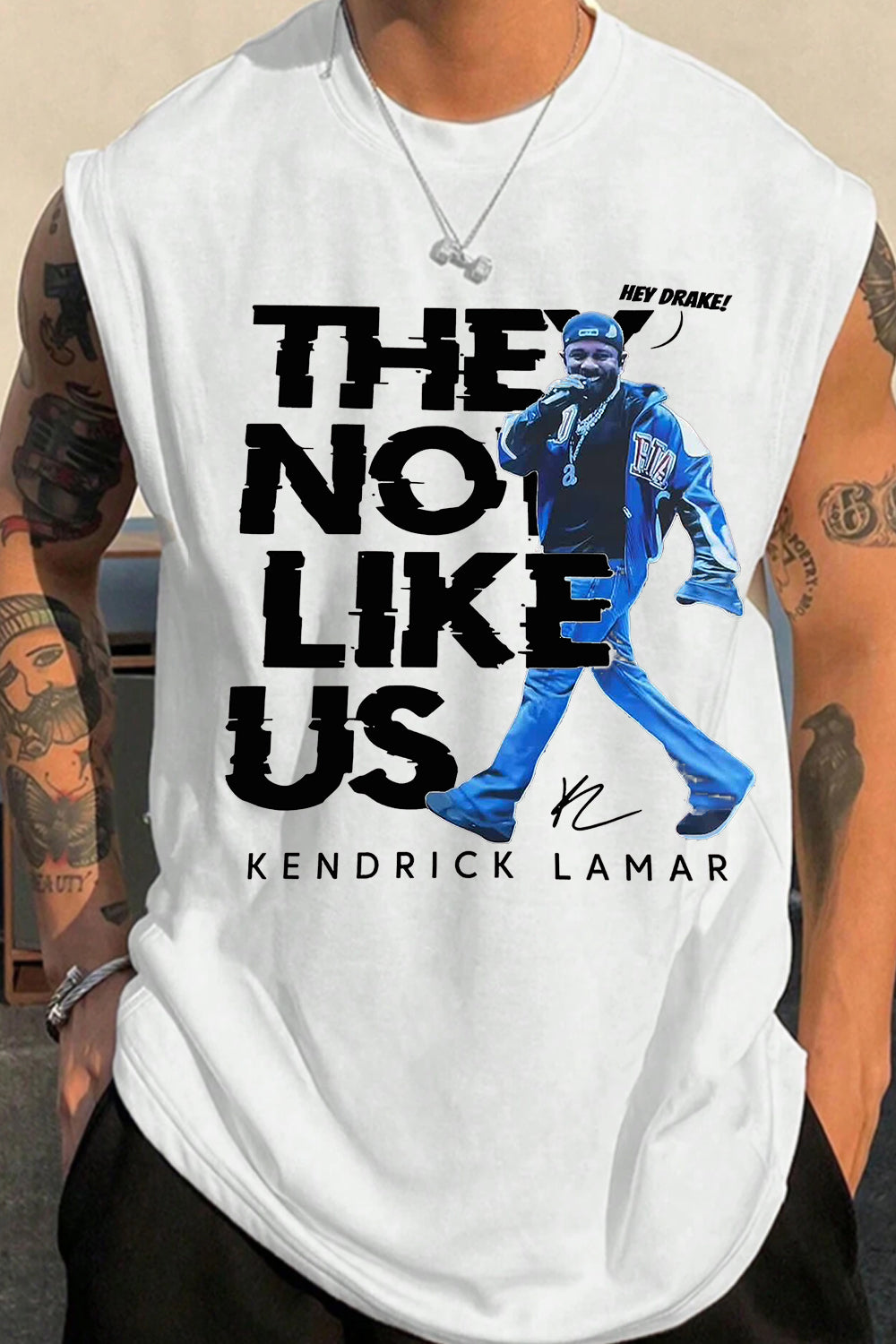 the not like us  Men‘s vest