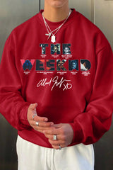 Theweeknd fans print sweatshirt