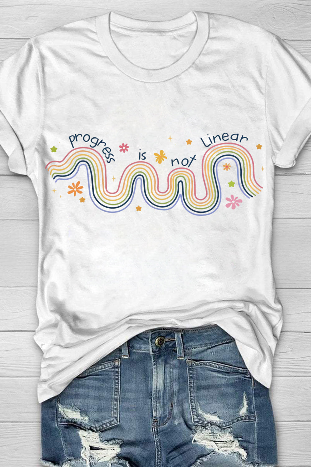 Progress Is Not Linear Back To School Shirt