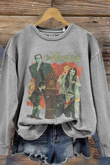 The Munsters Frankenstein Halloween Sweatshirt