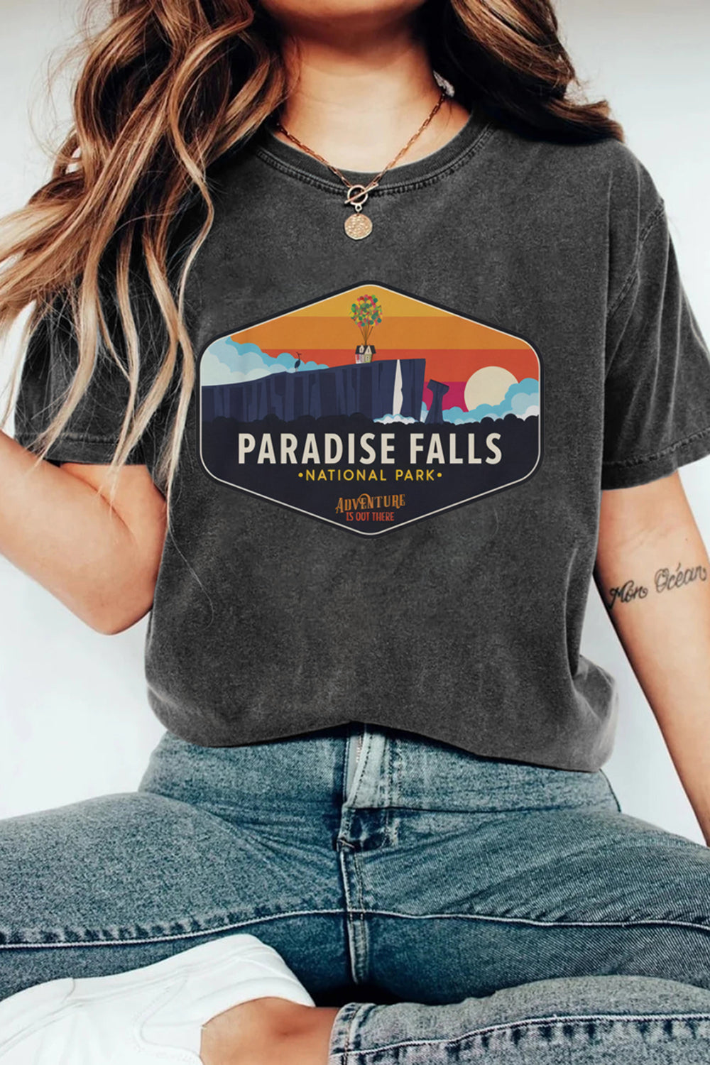 Paradise Falls National Park Adventure T-shirt