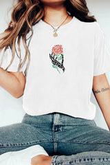 Run Little Mouse Book Lover Rose T-shirt