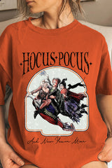 Hocus Pocus Halloween Witchy Things Tee For Women