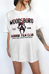 Woodsboro Horror Film Club Tee For Women