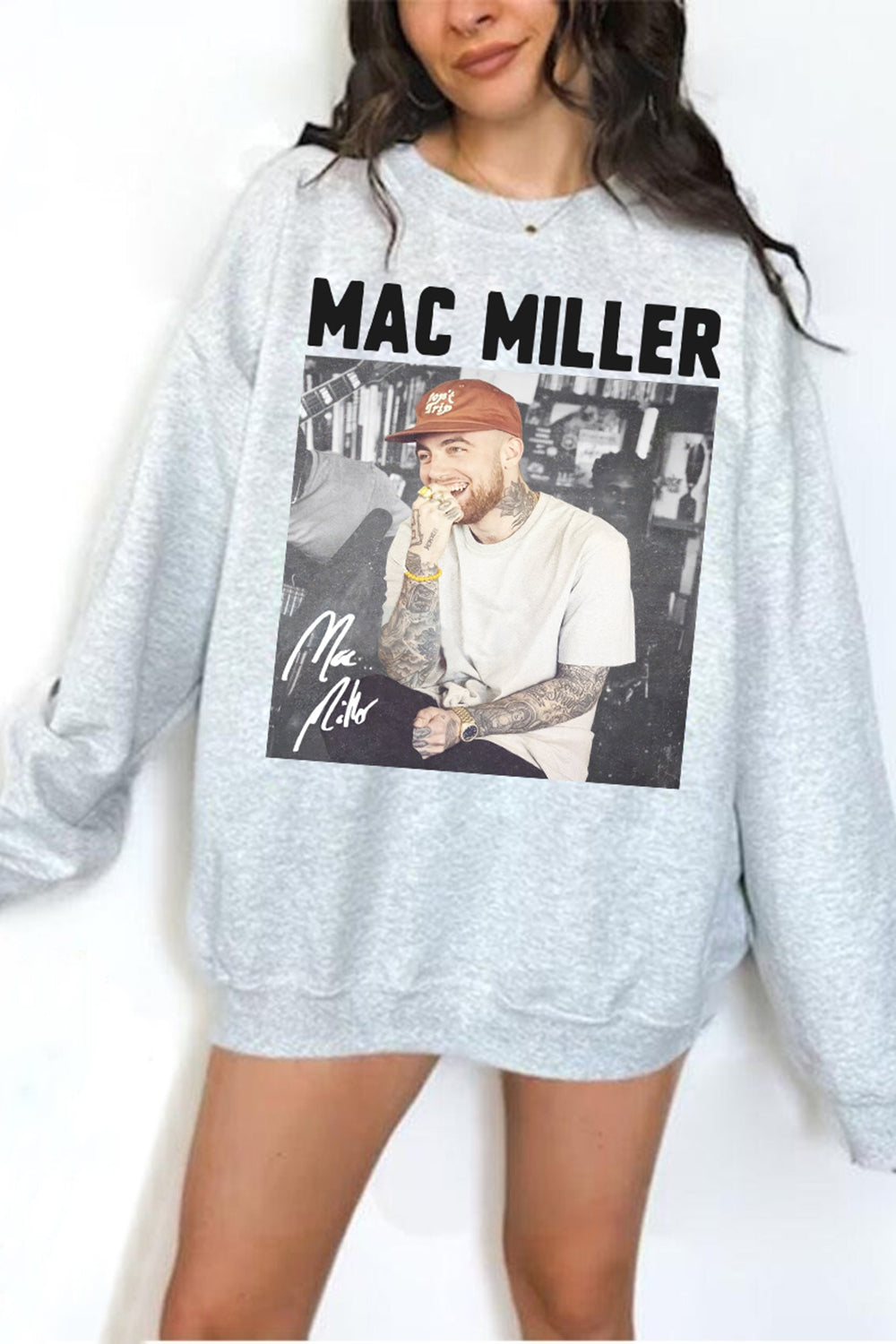 Mac Miller 90s Vintage Graphic Sweatshirt For Women