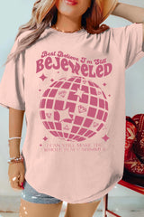 Taylor Swift Music Bejeweled Collegiate Tee For Women