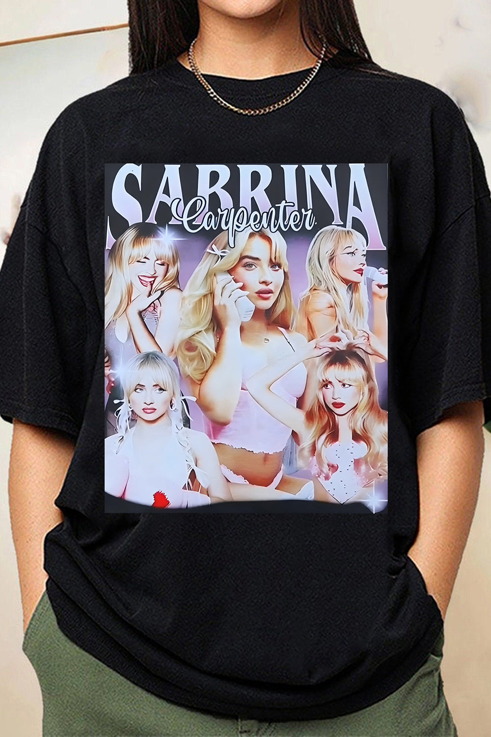 Sabrina Espresso Graphic Tee For Women