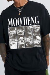 Trendy Hippo Moo Deng Tee For Men