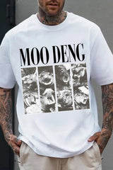 Trendy Hippo Moo Deng Tee For Men