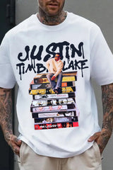 Justin Timberlake Concert Album Tee For Men