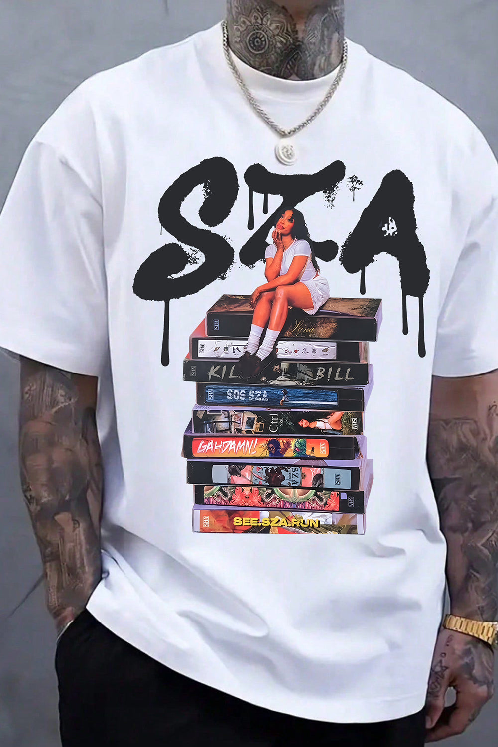 SZA Inspired Album Drive Tee For Men