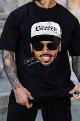 Breezy Chris Brown Merch Tee For Men