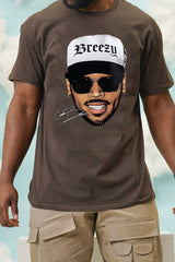 Breezy Chris Brown Merch Tee For Men