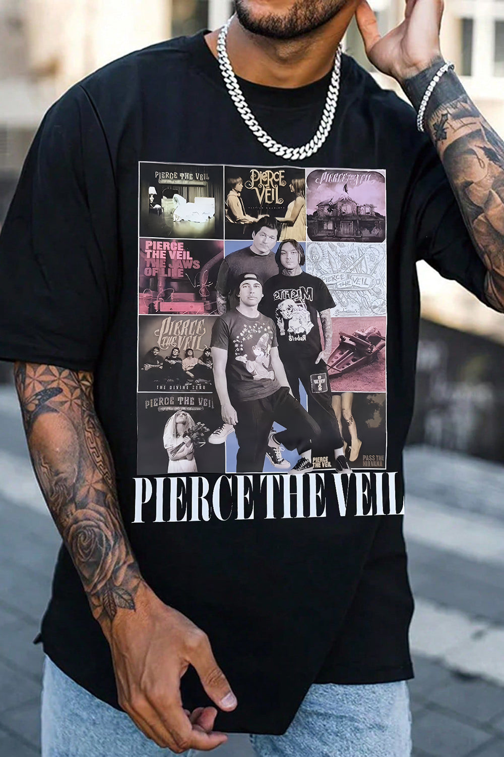 Pierce The Veil’s Upcoming Tour Graphic Tee For Men