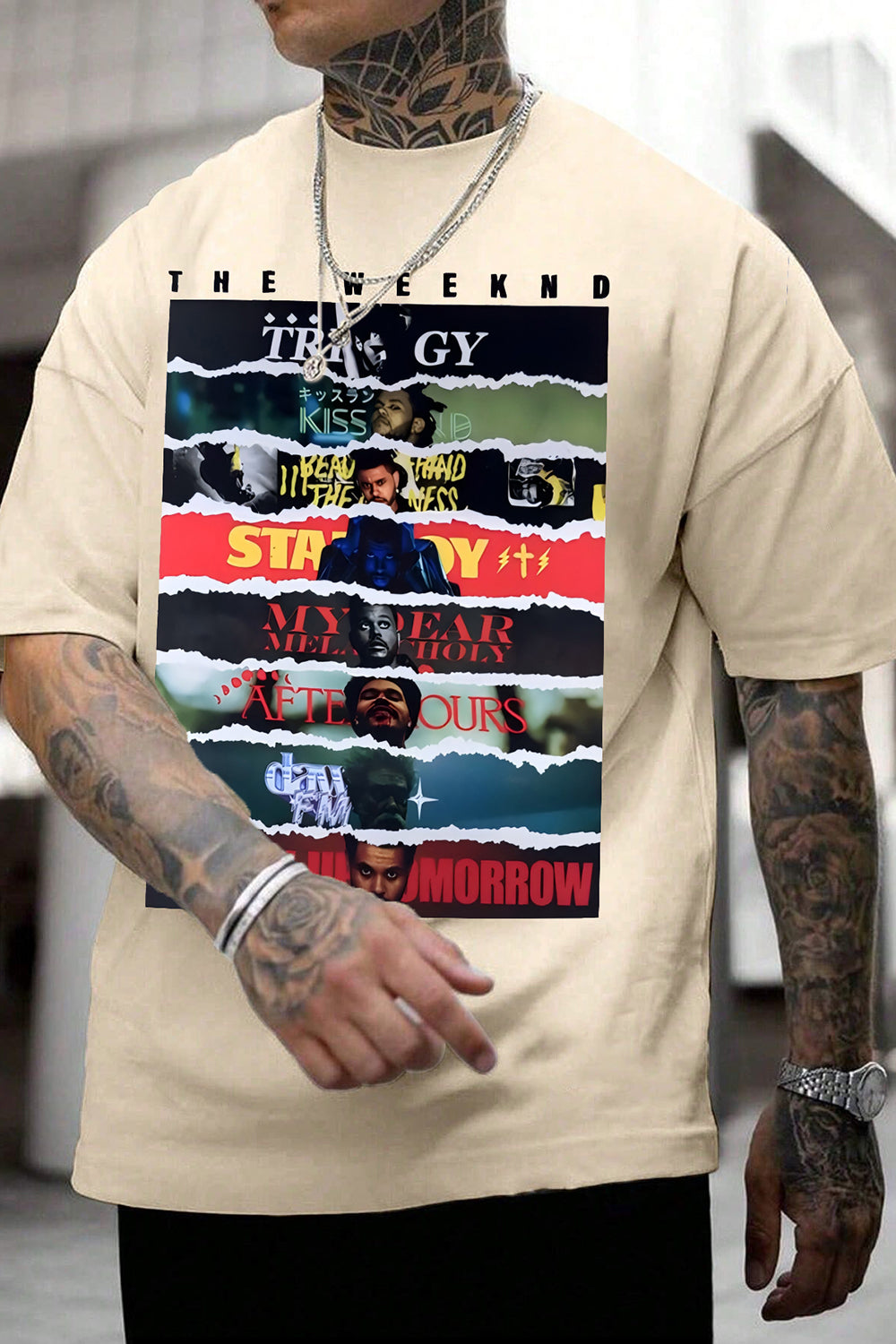 The Weeknd Hurry Up Tomorrow Concert Tee For Men