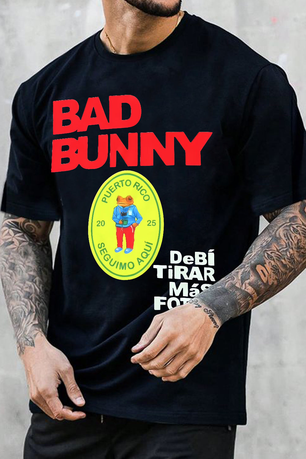 Bad Bunny DTMF Graphic Tee For Men