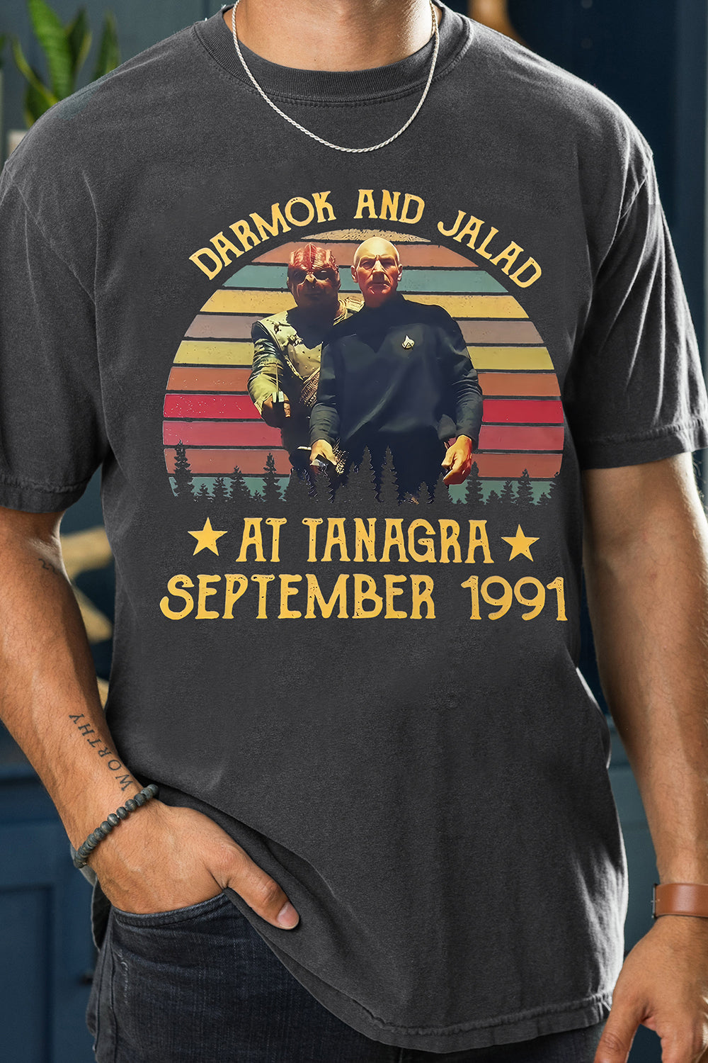 Darmok and Jalad At Tanagra September Startrek Tee For Men