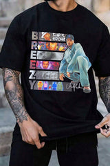 Chris Brown Breezy Merch Tee For Men