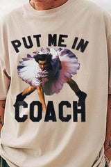 Ace Ventura Put Me In Coach Jim Carrey Funny Tee For Men