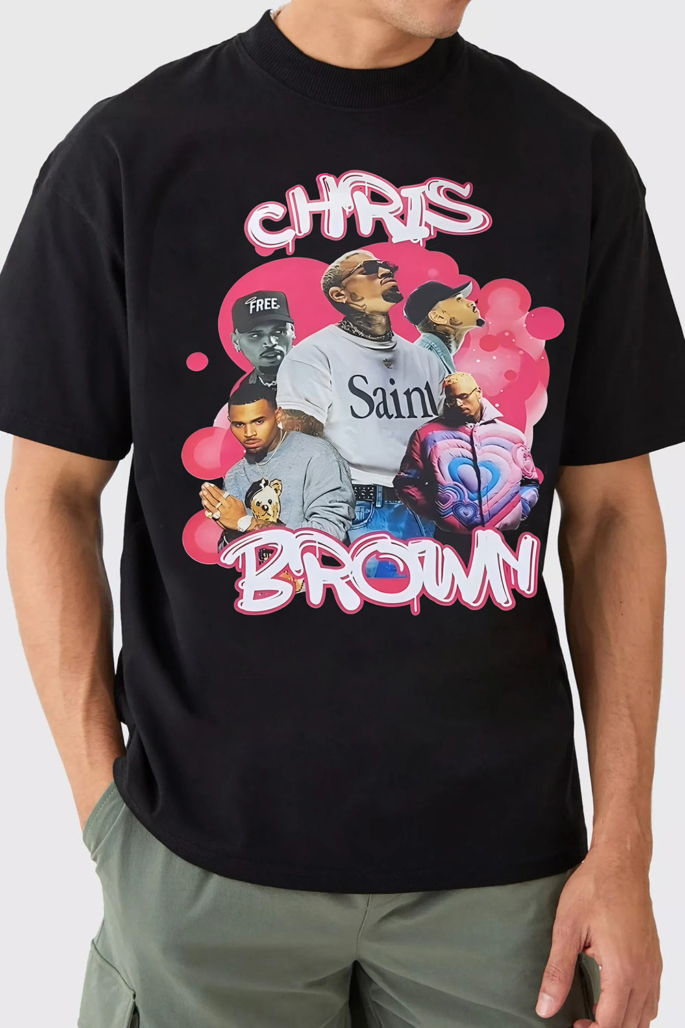 Team Breezy Chris Brown Graphic Tee For Men