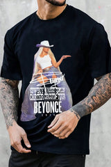 Beyoncé Carter Cowboy Concert Tee For Men