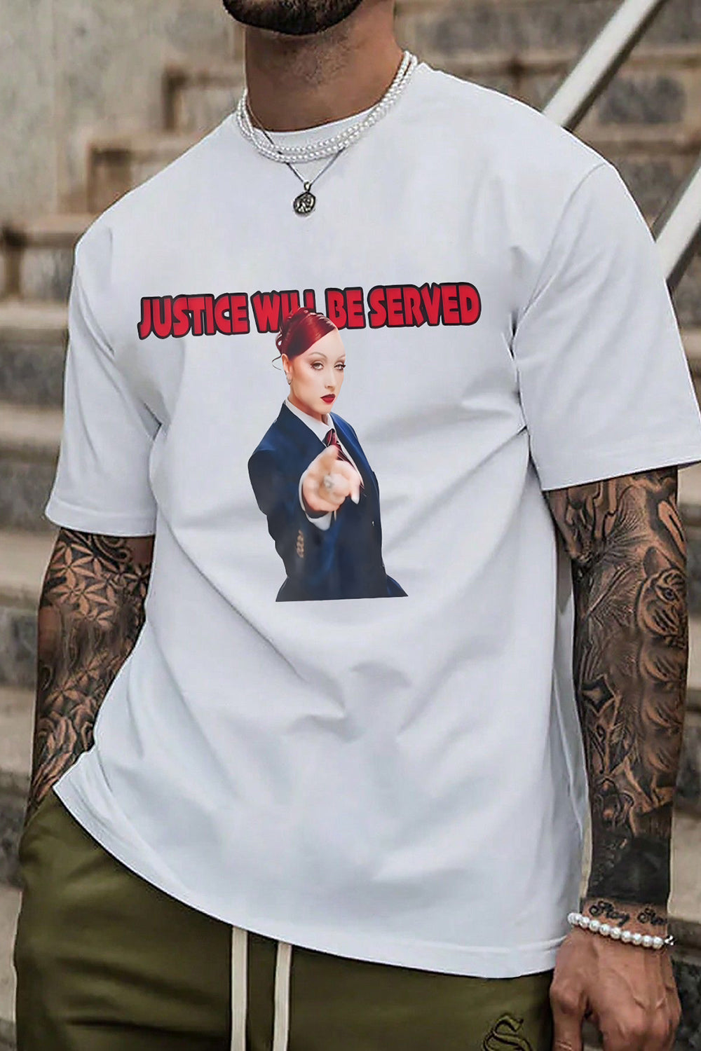 Chappell Roan Justice Will Be Served Tee For Men