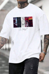 lilpeep print t-shirt