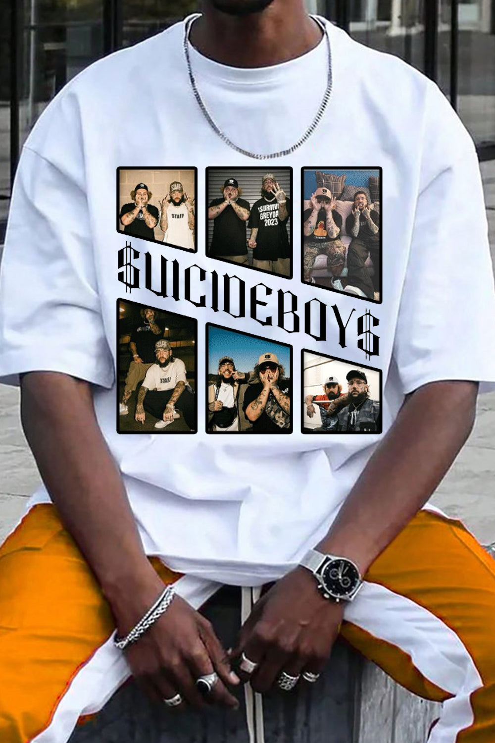 $uicideboy$ poster print men's t-shirt