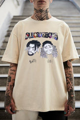 Suicideboys cartoon casual men's T-shirt