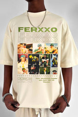 Ferxxo printed lettering men's T-shirt