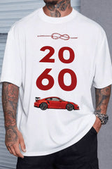 2060culpamia printed short-sleeved T-shirt