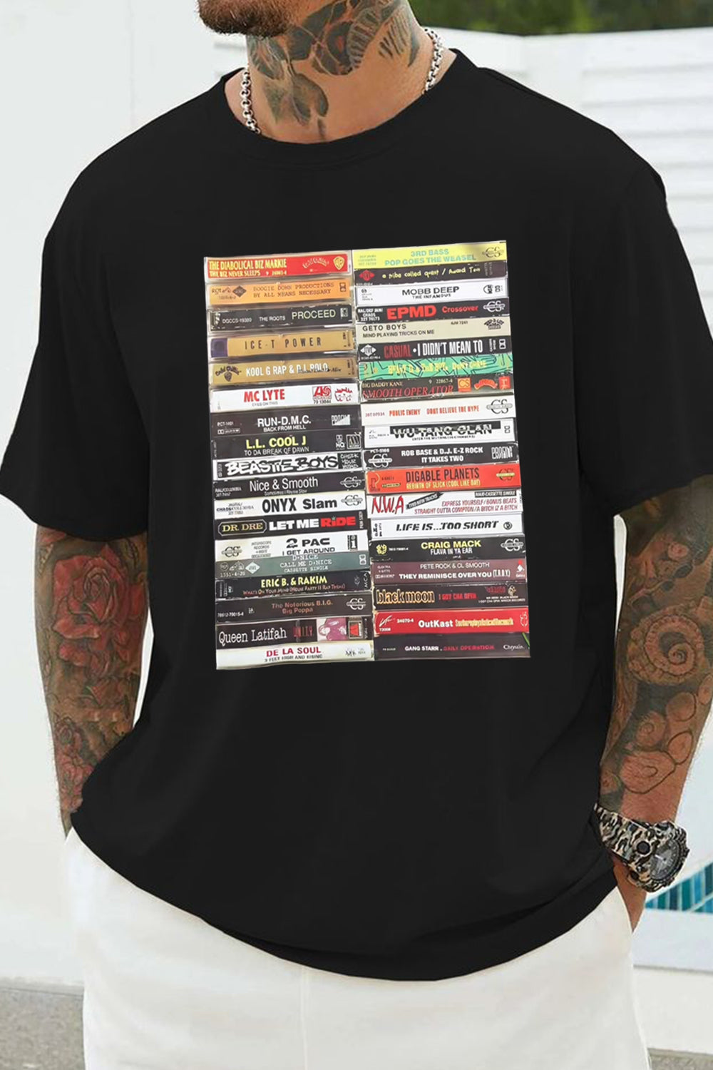 90'S RAP Printed T-Shirt