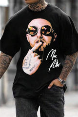 macmiller personalized short-sleeved T-shirt