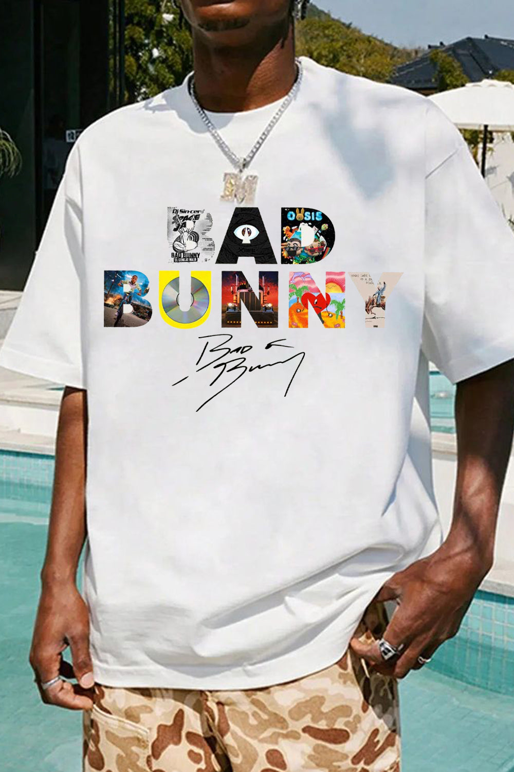 badbunny short sleeve T-shirt