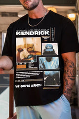 kendrick lamar poster short sleeve T-shirt