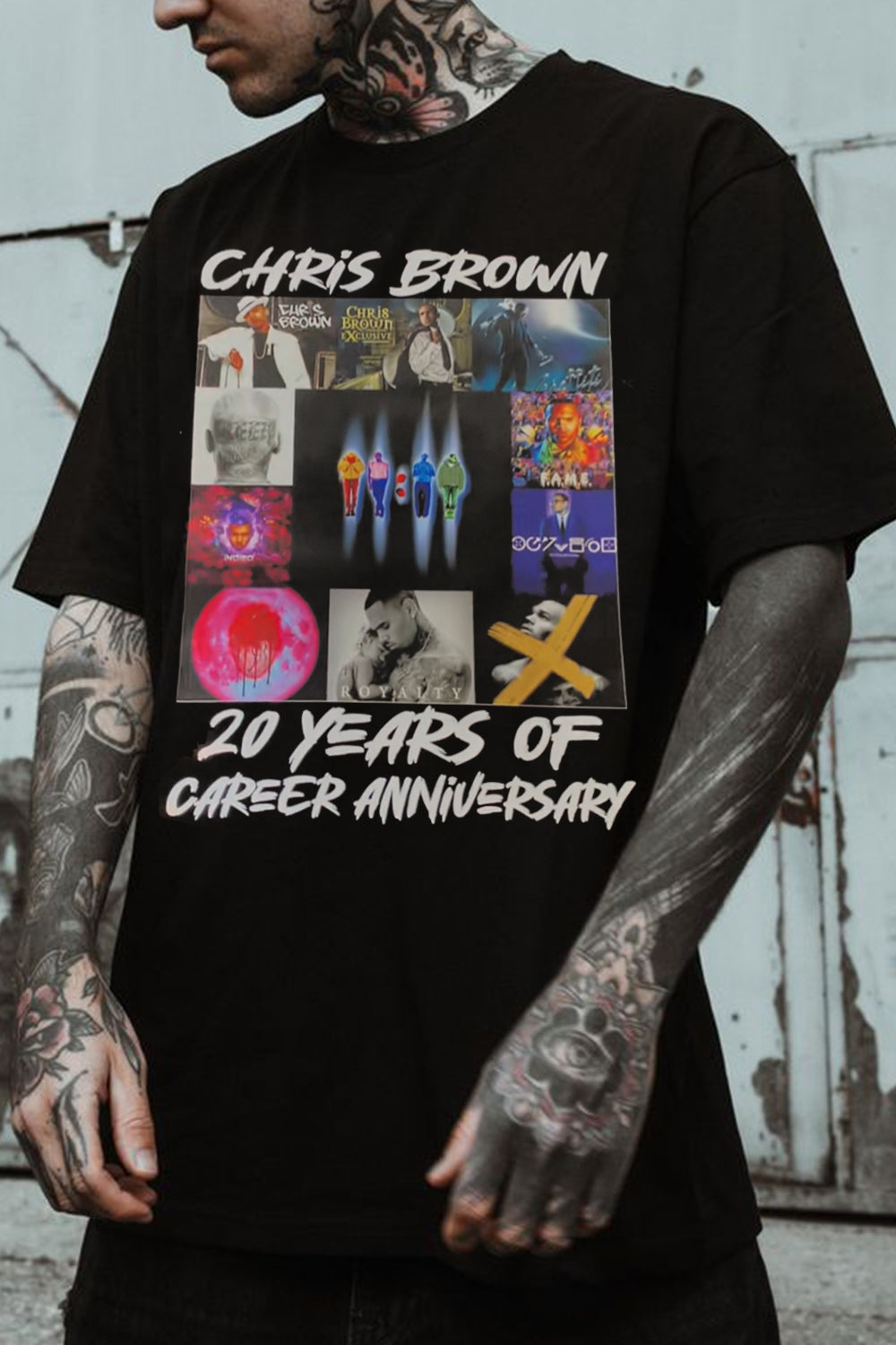 chrisbrown men's t-shirt