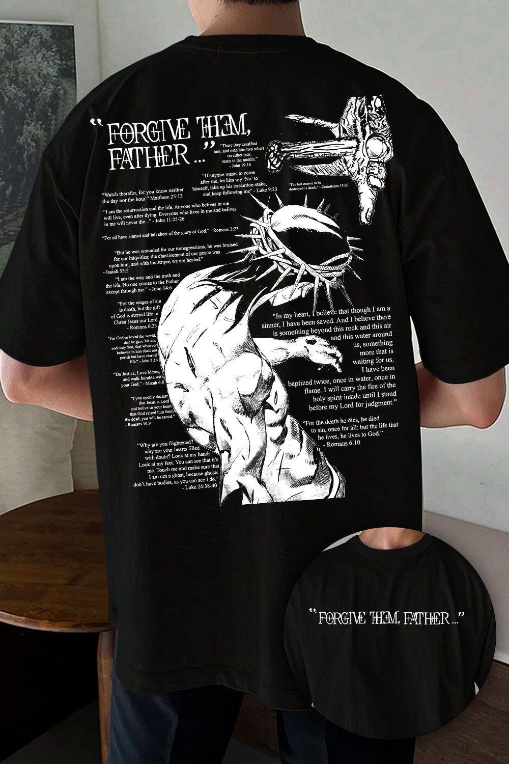 "Forgive Them, Father..." JOJO Tee For Men